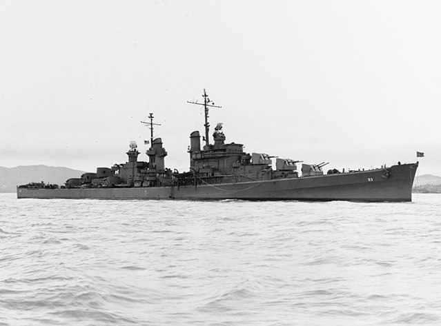 USS San Diego, 1st January 1944