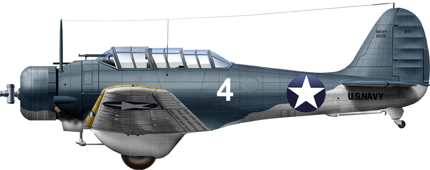 BT-1 from VN-5, NAS Pensacola, 1942