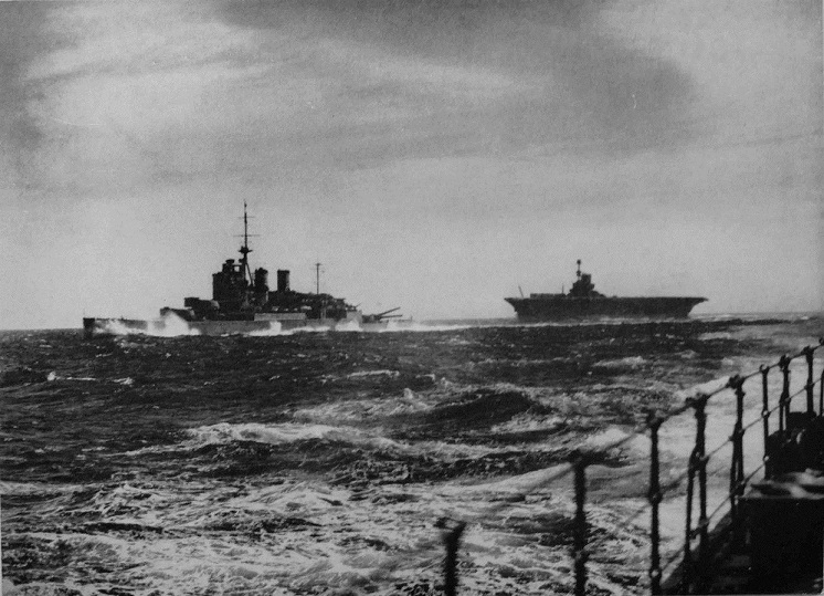 HMS Renown and Ark Royal
