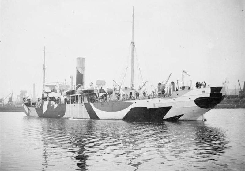 HMS Saxifrage in 1918
