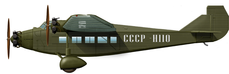 Tupolev ANT-9 Naval transport plane