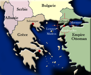 Dardanelles map