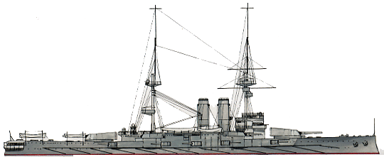 Author's illustration of the KE VII class