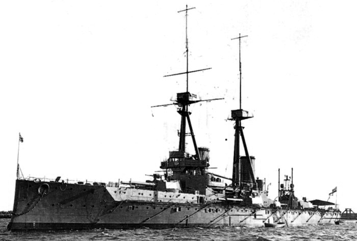 HMS Belerophon 1907