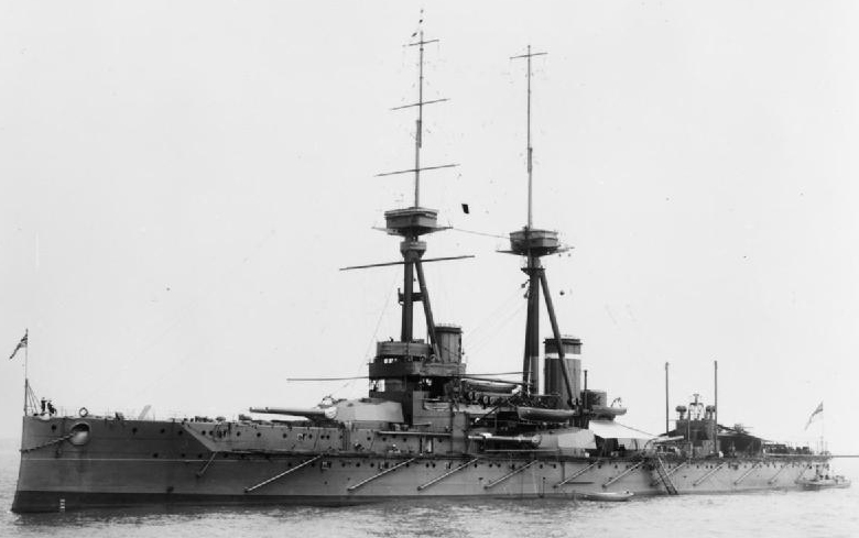 HMS Collingwood 1912