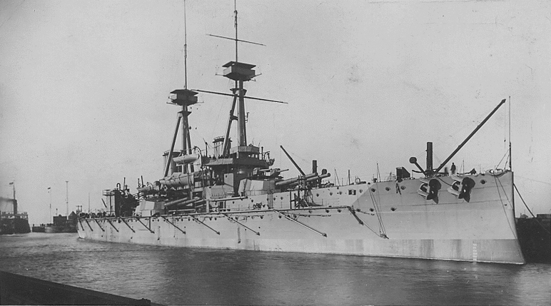 HMS Vanguard 1909