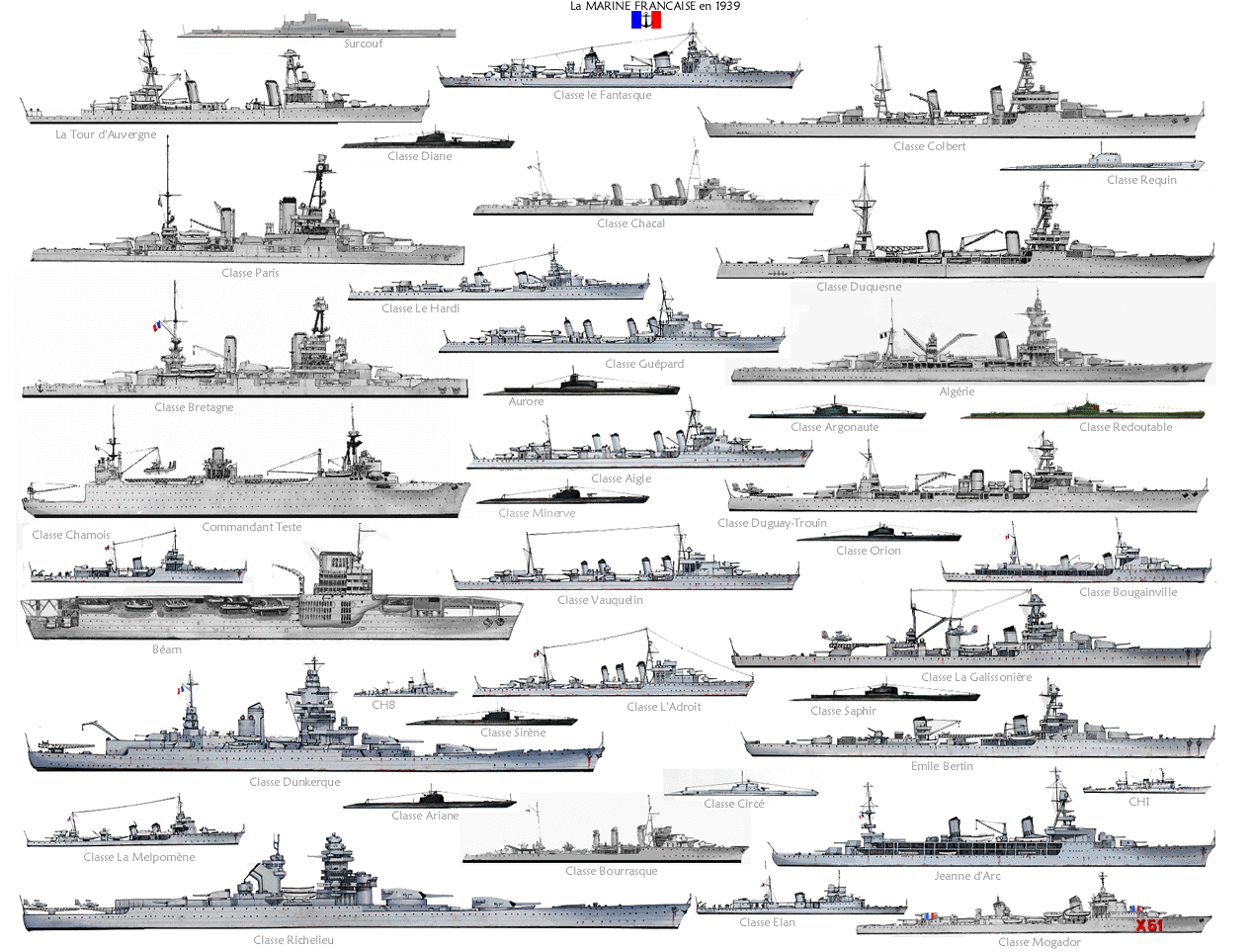 French Navy ww2