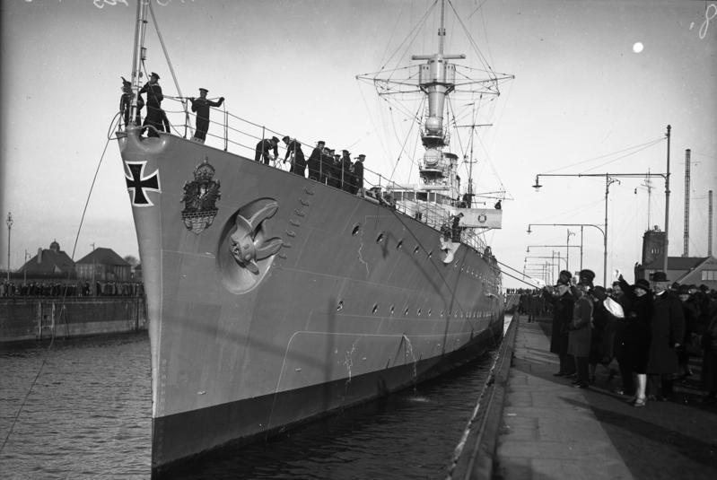 Prow Emden III at Kiel