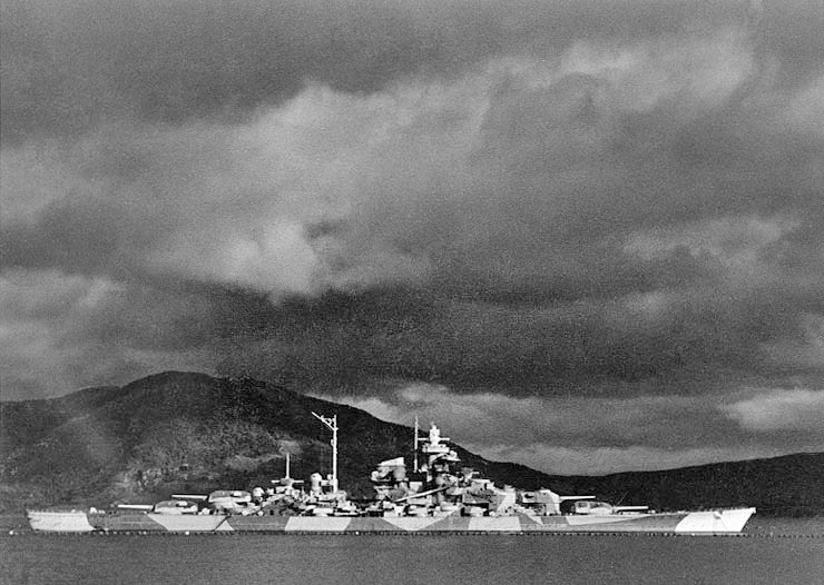 Tirpitz in the altafjord