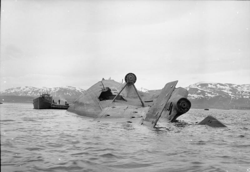 Tirpitz capsized in Tromsö