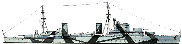 HMS Arethusa May 1941