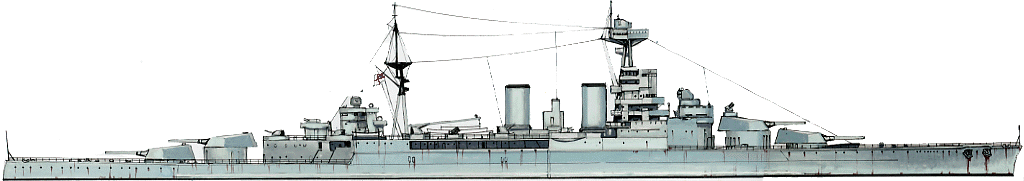 author's illustration - HMS Hood