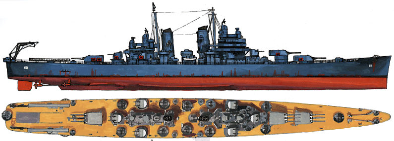 USS Boston 1945
