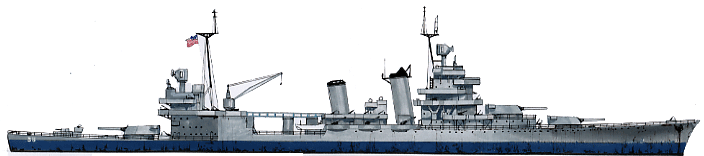USS San Francisco 1944