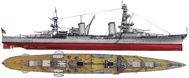 USS Salt lake City 1939