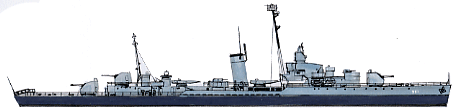 USS Davis - Somers class 1944