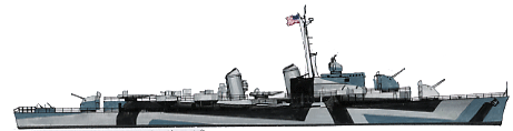 USS All M Sumner 1943