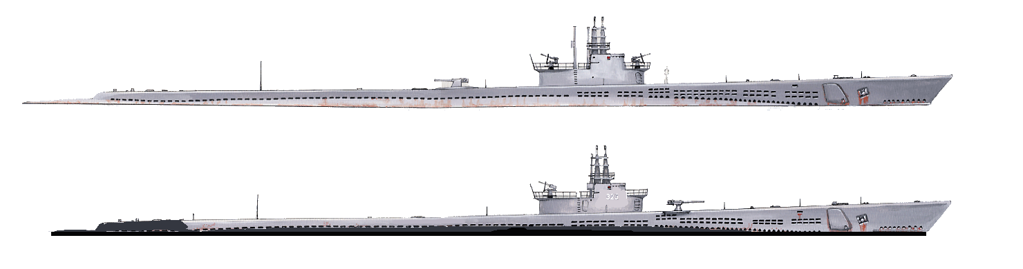 USS Tench and Balao