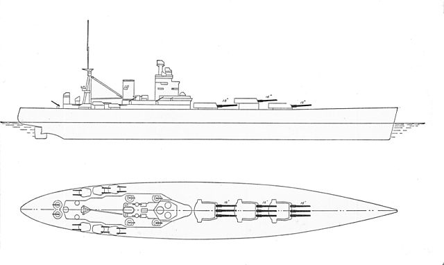 British_battleships_Nelson_Rodney_outline_Warships_To-day_1936
