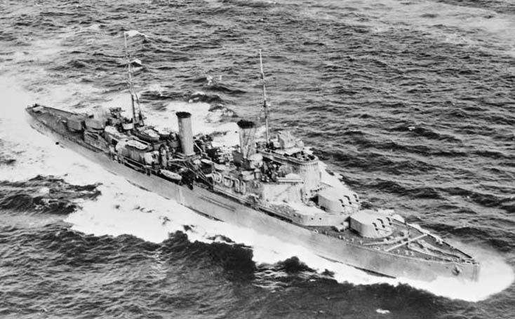 HMS Fiji, 28 August 1940