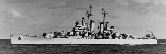 USS Portsmouth, 22 April 1948